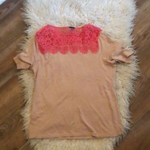 Ann Taylor Lace Shirt